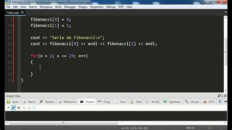 Tutorial C Serie De Fibonacci C Tutorial Fibonacci Series Youtube