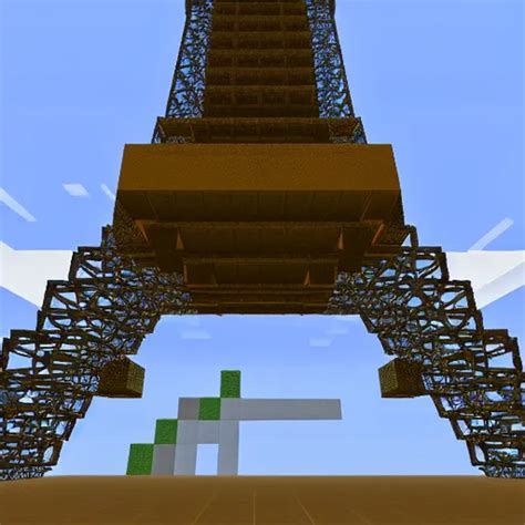 Eiffel Tower Minecraft Blueprints