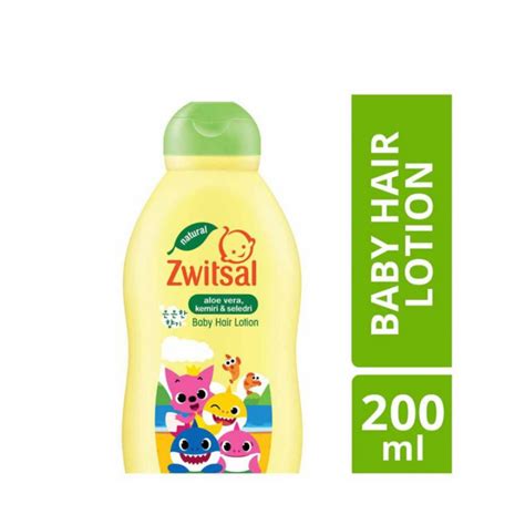 Jual Zwitsal Baby Hair Lotion Natural Aloe Vera Kemiri Seledri 200ml