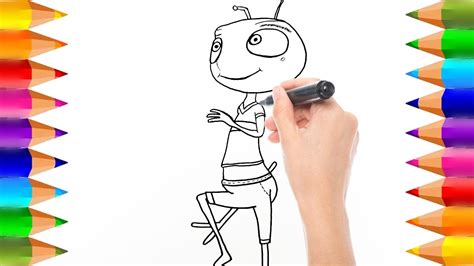 Cómo dibujar Las Hormiguitas Van Marchando Dibujos para niños YouTube