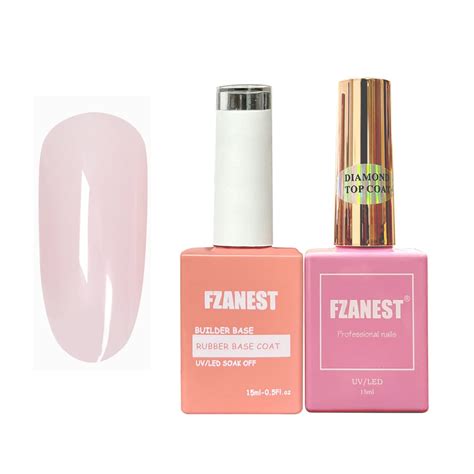 Amazon Fzanest Nude Builder Gel For Nails And Diamond Top Coat