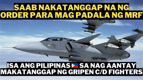 Nag Labas Na Ang Sweden Ng Gripen C Fighter Jets Para Sa Order Ang