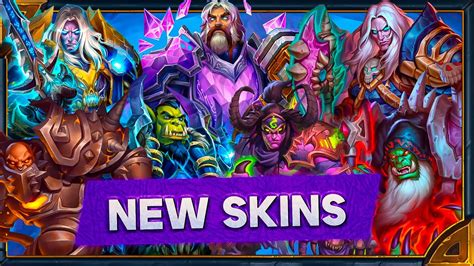 Hearthstone Voicelines Of New Skins The Free Rewards Track And The