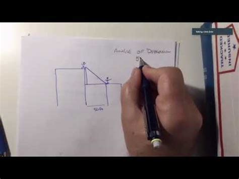 Solving Trigonometry Problems Involving Angles Of Elevation And