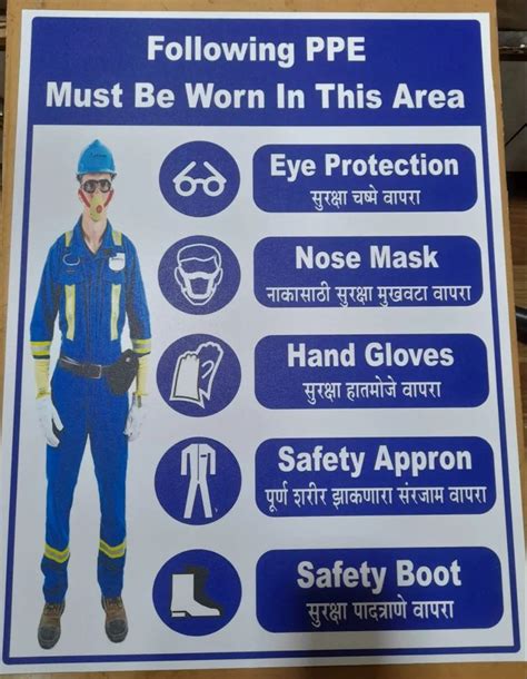 Industrial Safety Posters At Rs 250piece Panch Pakhadi Thane Id