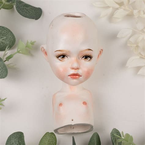 Painted Porcelain Bjd Set To Create A Biscuit Doll Etsy