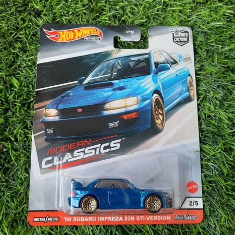 Hot Wheels Premium Subaru Impreza B STI Version Modern Classic Shopee Philippines
