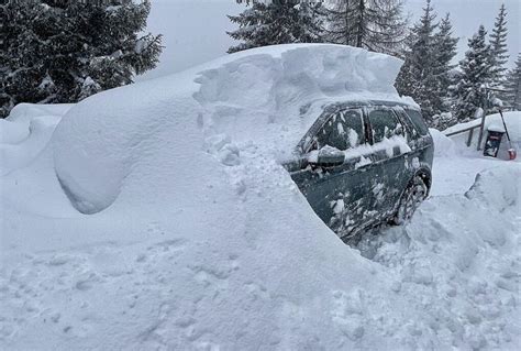 Starker Schneefall In Österreich Kurz Vor Ferienbeginn