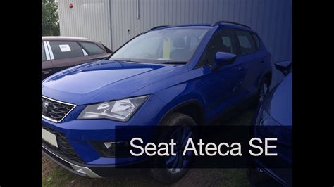 Seat Ateca Se In Energy Blue Youtube