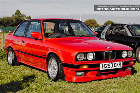 Red BMW E30 H290CKR IMG 2061 Cars And Coffee Manchester 8th September