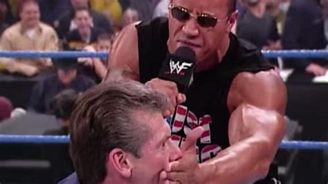 The Rock Comments On Ending The Infamous "Vince McMahon: Kiss My Ass ...