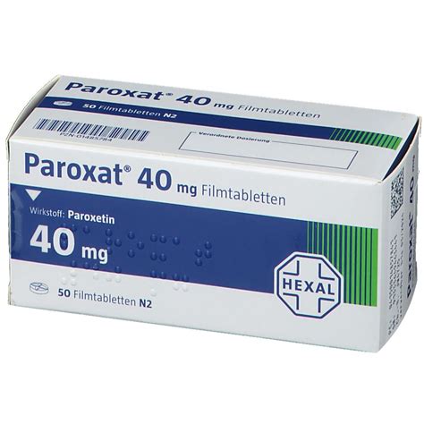 Paroxat 40 Mg 50 St Mit Dem E Rezept Kaufen Shop Apotheke