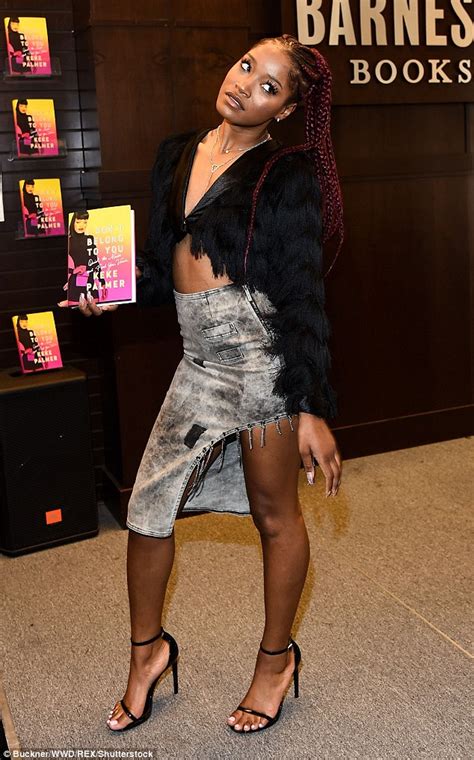 Keke Palmer Exposes Nipple Ring In Sheer Bodysuit In NY Daily Mail Online