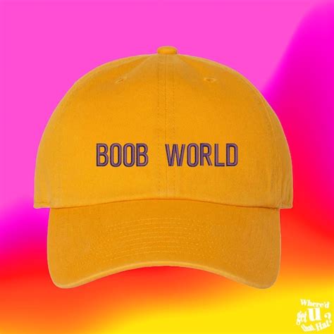 Boob World Hat Boyfriend And Girlfriend Funny Couple Etsy