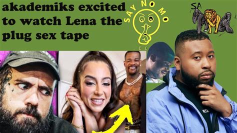 Dj Akademiks Reaction To Adam 22 Wife Lena The Plug Sex Tape Youtube