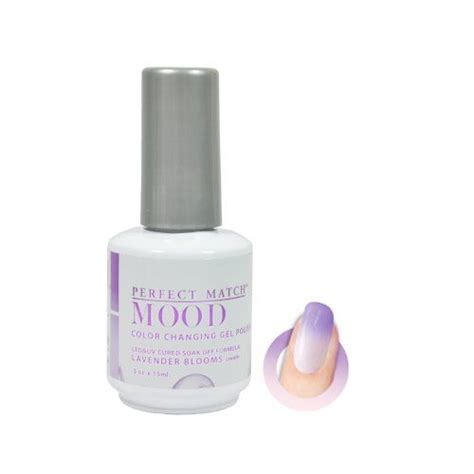 Lechat Perfect Match Mood Gel Polish Lavender Blooms 0500 Ounce