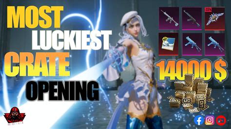 Most Luckiest Crate Opening Ump45m416akm Glacier Set Only 14000 Uc