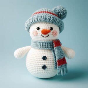 Crochet Snowman Amigurumi Idea - Yours Patterns