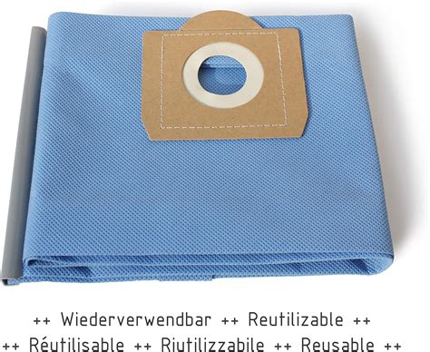 Amazon de MI KA FI Filterbeutel wiederverwendbar für Kärcher