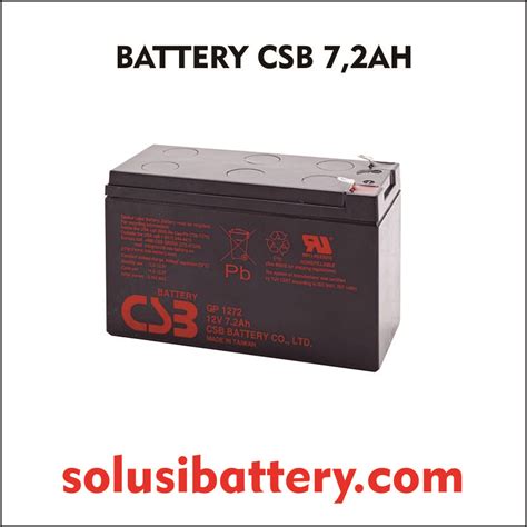 Baterai Ups Csb Gp F Distributor Vrla Csb Bergaransi