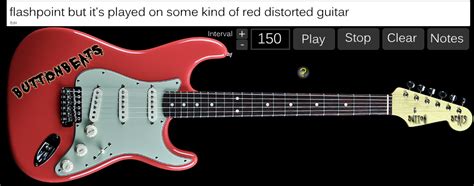 Buttonbass Player Distorted Guitar Play Online On Flash Museum 🕹️