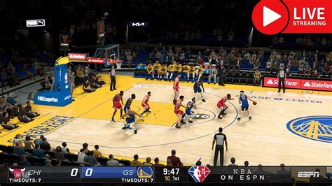 Chicago Bulls Vs Golden State Warriors Live Nba K Gameplay