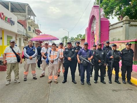 Se Implementa Operativo De Seguridad En Panteones De Tapachula Escena