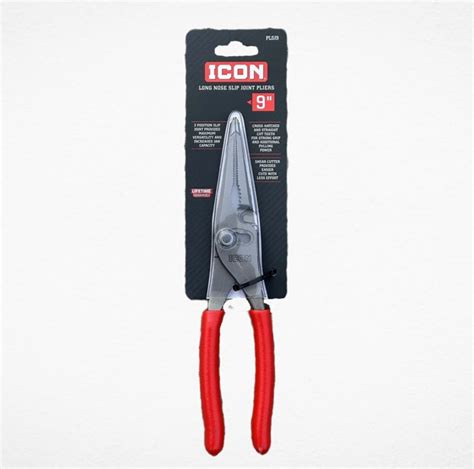 ICON 9 Inch Long Needle Nose Slip Joint Adjustable Pliers EBay