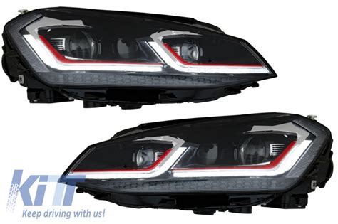 LED Headlights Suitable For VW Golf 7 VII 2012 2017 Facelift G7 5 GTI