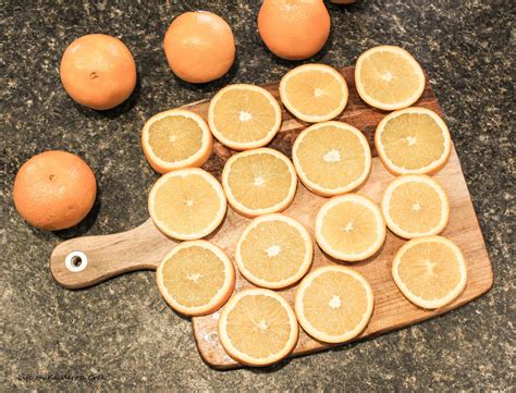 How To Dry Orange Slices In The Oven For Holiday Crafts Life On Kaydeross Creek