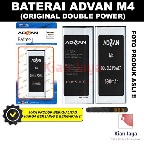 Jual Baterai Hp Advan M Vandroid Original Double Power Batre Batrai