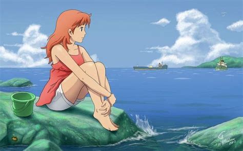 Ponyo All Grown Up Studio Ghibli Art Studio Ghibli Studio Ghibli Movies