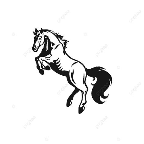 Vecteur De Conception De Logo Cheval Clipart Cheval Le Logo Dicônes