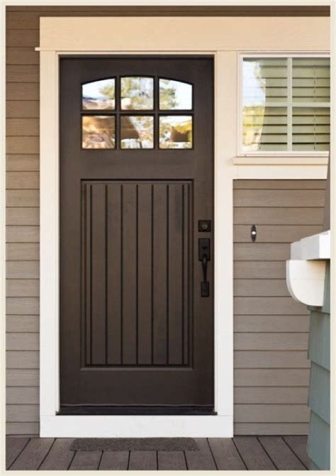 Chocolate Brown Front Door Door Ideas Brown Front Doors