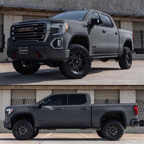 2020 GMC Sierra AT4 equipped with a Fabtech 4” Lift Kit | Gmc trucks ...