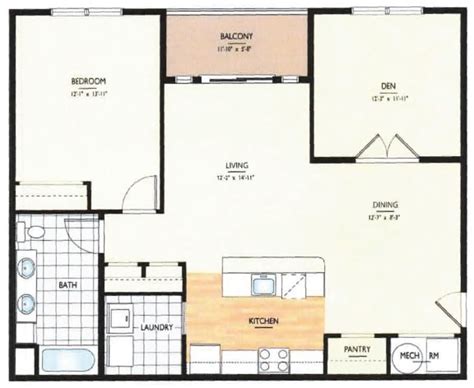 Floor Plans of Mallory Ridge in Bloomfield, CT