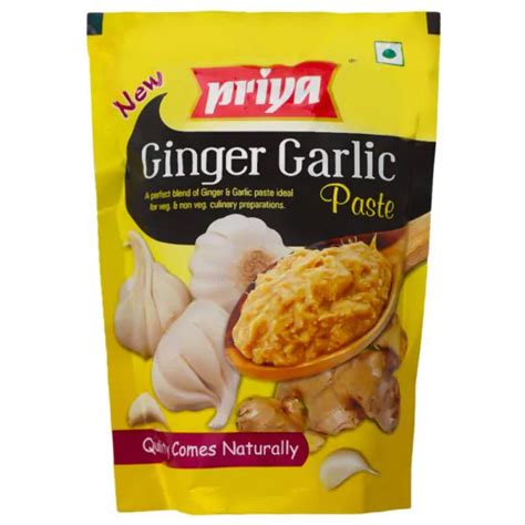 Priya Ginger Garlic Paste G Jiomart