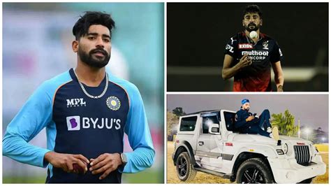 Mohammed Siraj Net Worth Salary Endorsements Cars The Sportslite