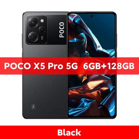 Estreia MundialPOCO X5 Pro 5G Versão Global 128GB 256GB NFC