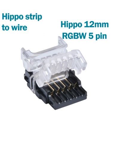 Hippo Rgb Led Strip To Wire Connector For Mm Ip Ip Silicone