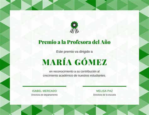 Plantillas De Certificados De Premios Editables Canva