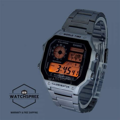 Reloj Casio Ae 1200 Whd Original Garantia 1 Año Importado 190000