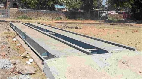 AWB20 Electronic Truck Pitless Weighbridge 9m Weighing Capacity 20