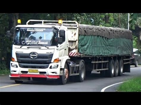 Panjaanggg Truck Trailer Engkel Hino Truk Gandeng Truk