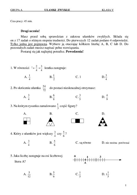 Test Ulamki Zwykle Klasa Pdf Margaret Wiegel Hot Sex Picture