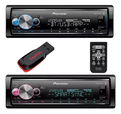 Aparelho Som Pioneer Mvh X Br Spotify Mp Usb Pendrive Mercadolivre