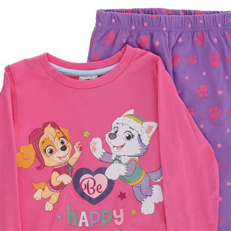 Ripley PIJAMA NIÑA SKYE HAPPY FUCSIA PAW PATROL