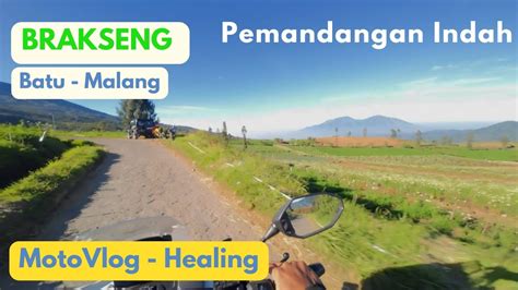 Motovlog Sambil Healing Pemandangan Indah Di Brakseng Cangar Batu