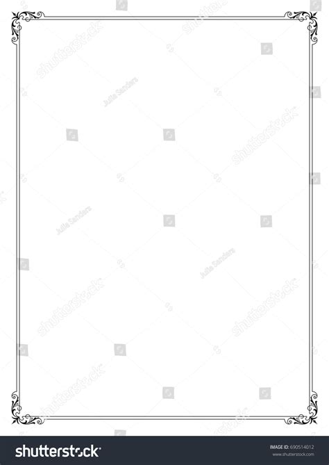pages border images stock  vectors shutterstock