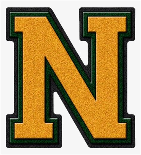 Letter N Varsity Png Transparent Png 959x959 Free Download On Nicepng